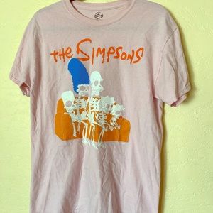 The Simpsons Pink T-Shirt medium